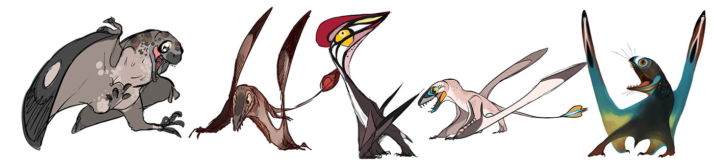 Pterosauriërs<span>.</span>
